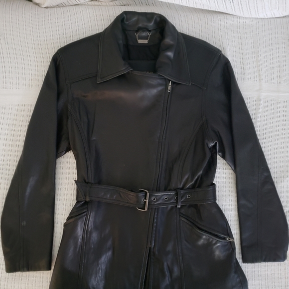 Danier ladies leather jacket/coat xsml - Picture 1 of 3